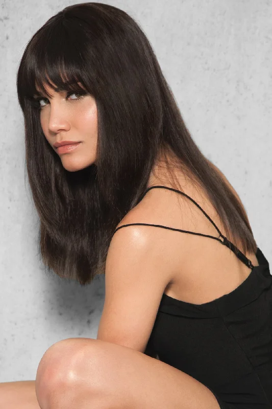 Hairdo Wigs Extensions - Human Hair Clip-In Bang (#HDHHBG)