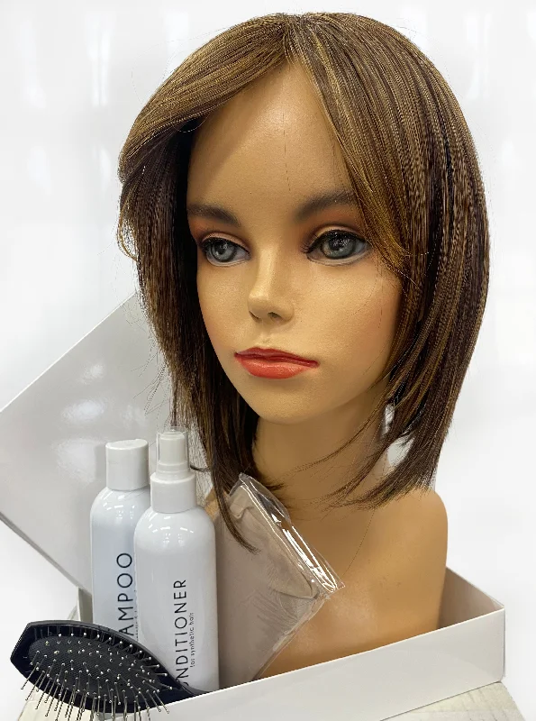 Silky Sleek Wig & Care Kit