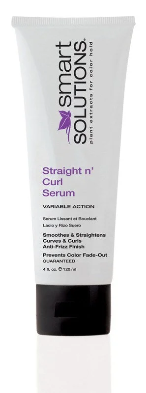 SMART SOLUTIONS STRAIGHT N CURL SERUM 4 OZ