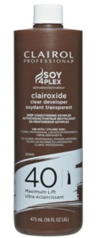 CLAIROL 40 VOLUME SOY CLAIROXIDE DEVELOPER 16 OZ.