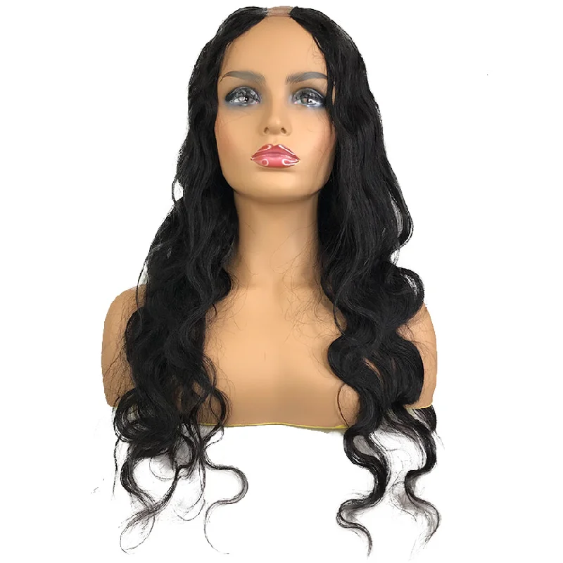 8A Malaysian Body Wave U Part Human Hair Wig