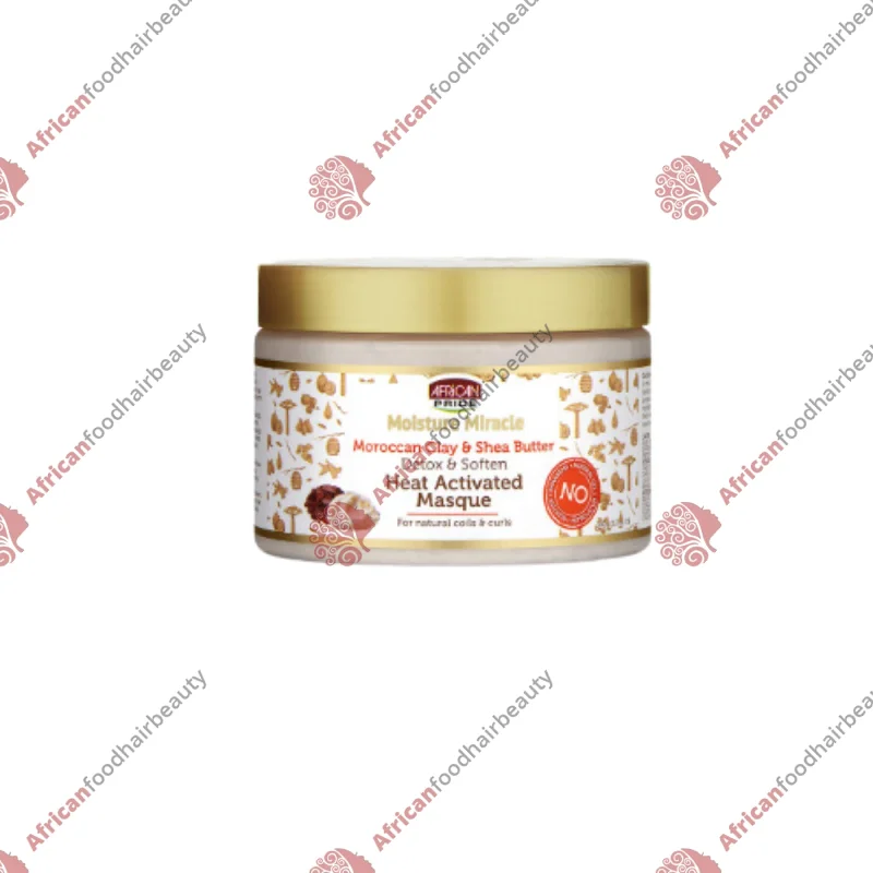 African Pride Moisture Miracle Heat Activated Masque 12oz