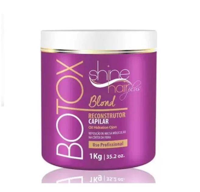 Blond Btox Reconstructor Straightener Ojon Hydration Cream 1Kg - Shine Hair