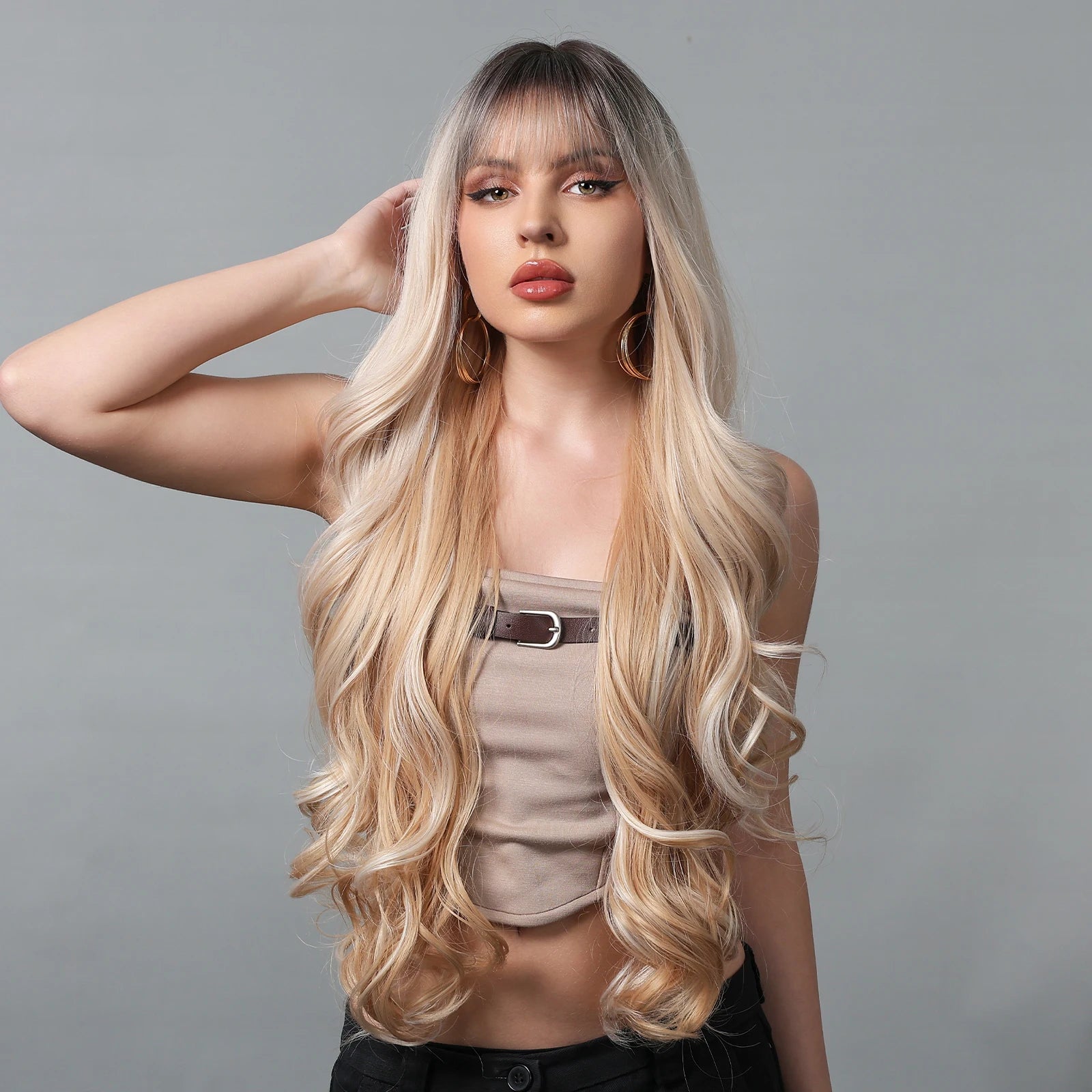 Blonde Synthetic Wig