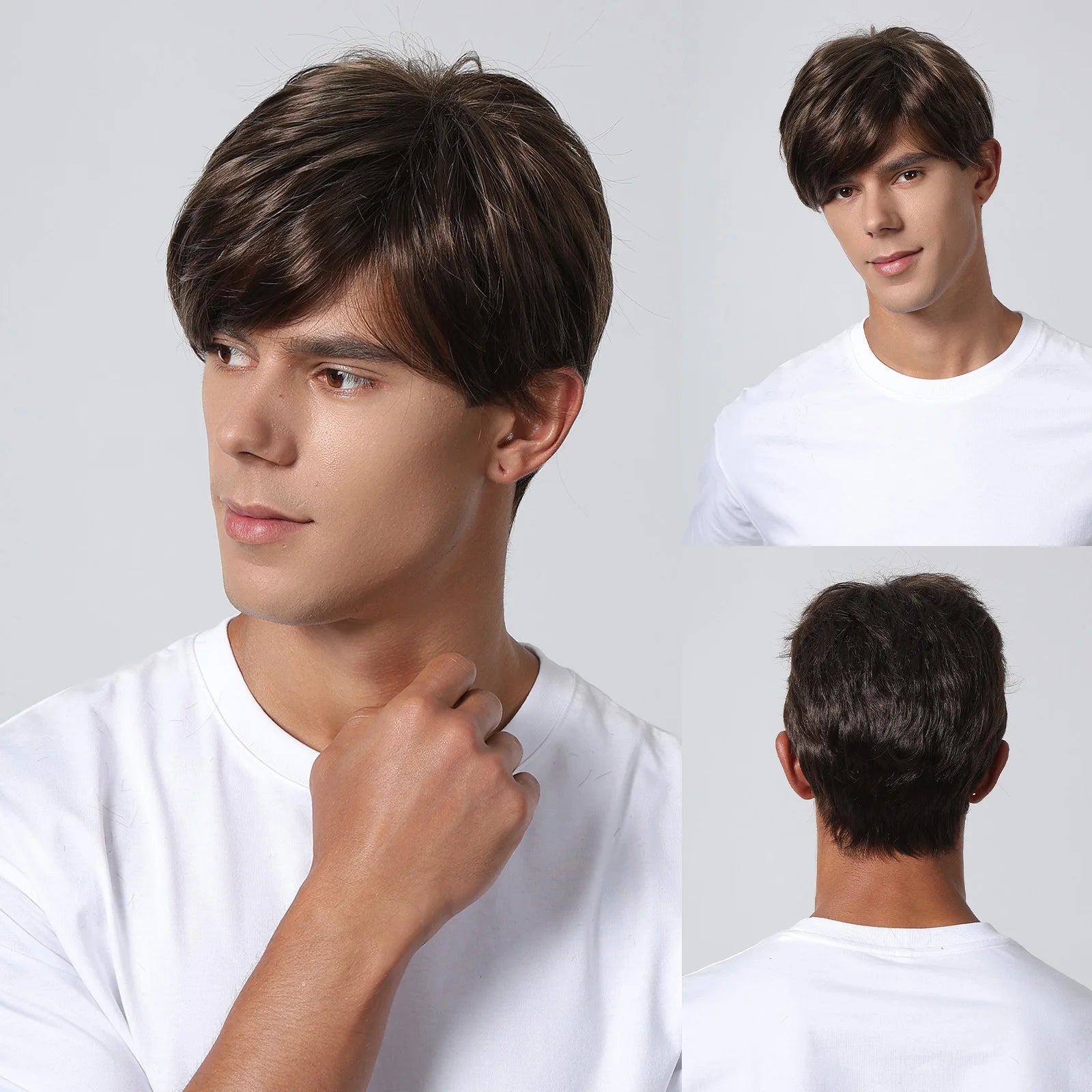 Brown Wig for Men