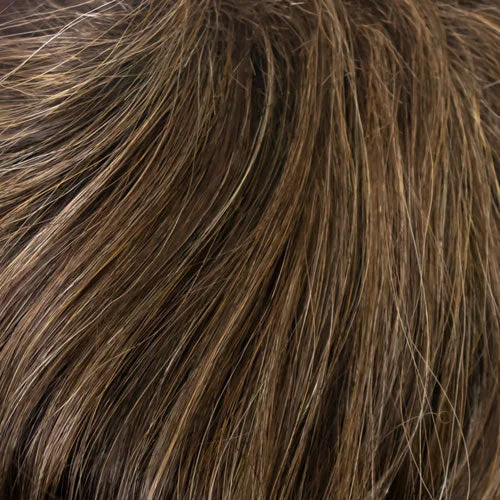 ROCKY-ROAD Medium Chestnut Brown Highlighted with Strawberry Blonde and Ash Blonde