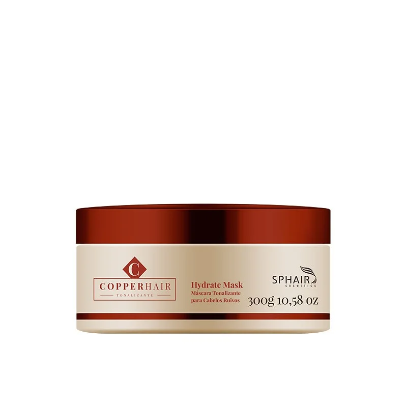 Copper Hair Tinting Hydrate Pigmentation Treatment Mask 300g - Sphair