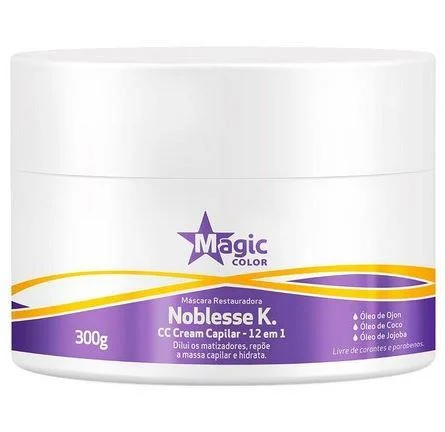 Ojon Coconut Noblesse K. CC Cream 12 in 1 Restorative Mask 300g - Magic Color