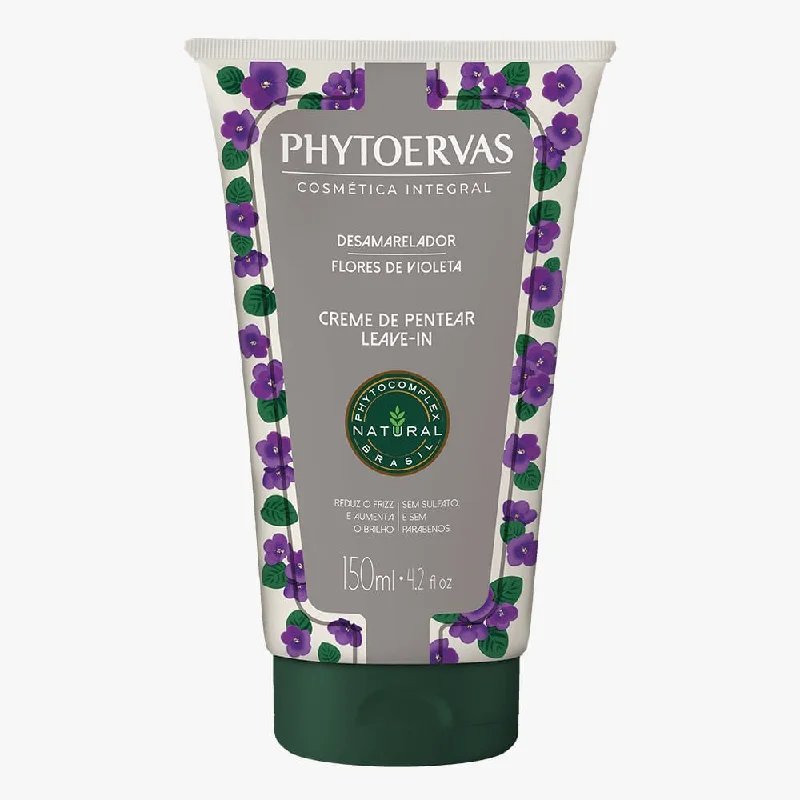 Phytoervas Cream of Combing Desamarelator Violet Flowers 150ml