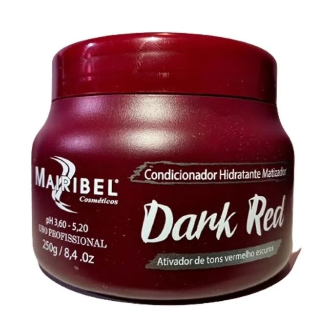 Dark Red HydratyColor Hydration Tinting Color Intensifier Mask 250g - Mairibel