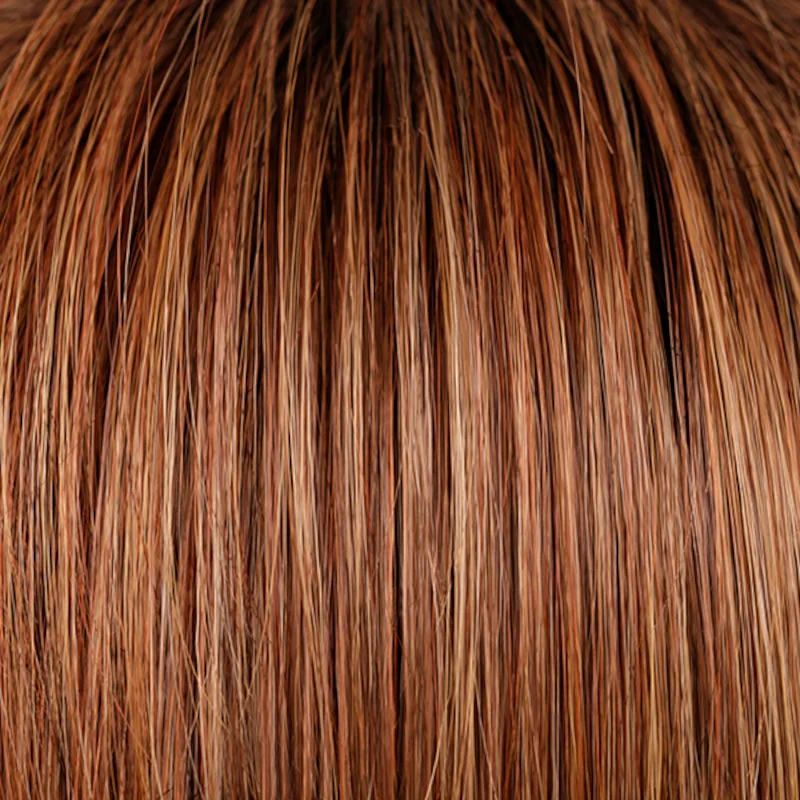 33/32/R4 | Dark Auburn Blend Rooted Dark Brown