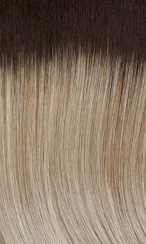 SUNFLOWER | Light Ash Blonde with Platinum Blonde highlights and Medium Brown roots