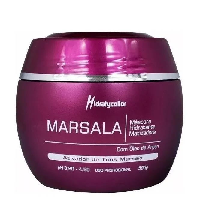 Grape Seed Moisturizing Nourishing Marsala Red Tinting Mask 500g - Mairibel