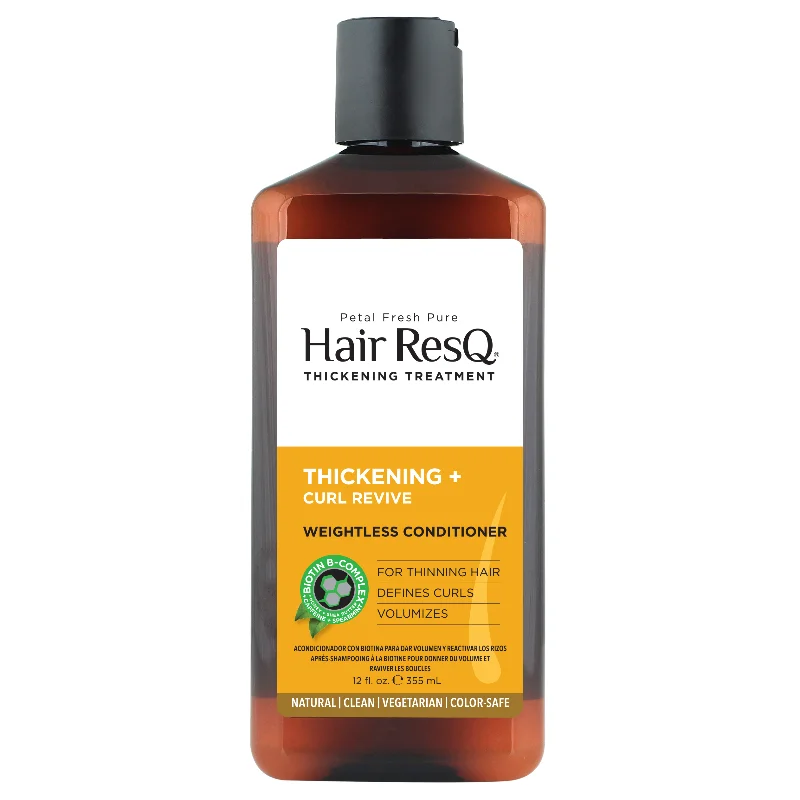 Hair ResQ Thickening Treatment Curl Revive Conditioner with Biotin