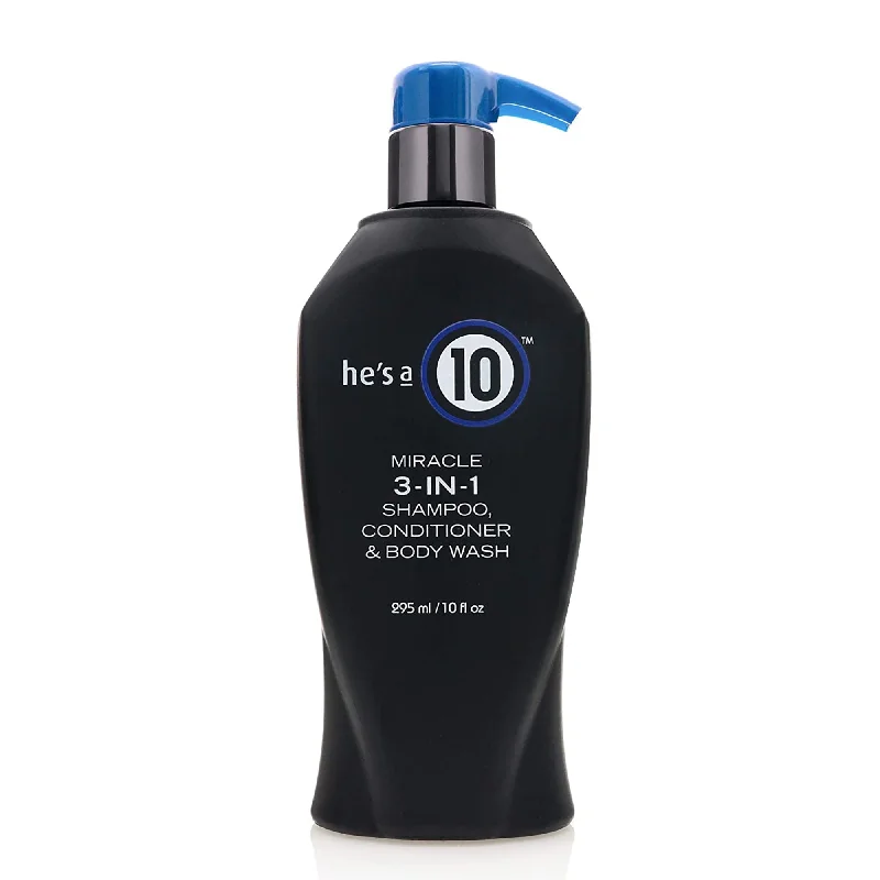 It's a 10 He's a 10 Miracle 3-IN-1 Shampoo, Conditioner & Body Wash -10oz