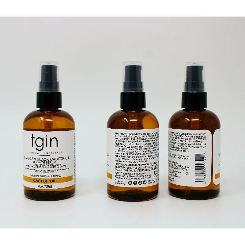 Tgin Jamaican Black Castor Oil Growth Serum 4Oz