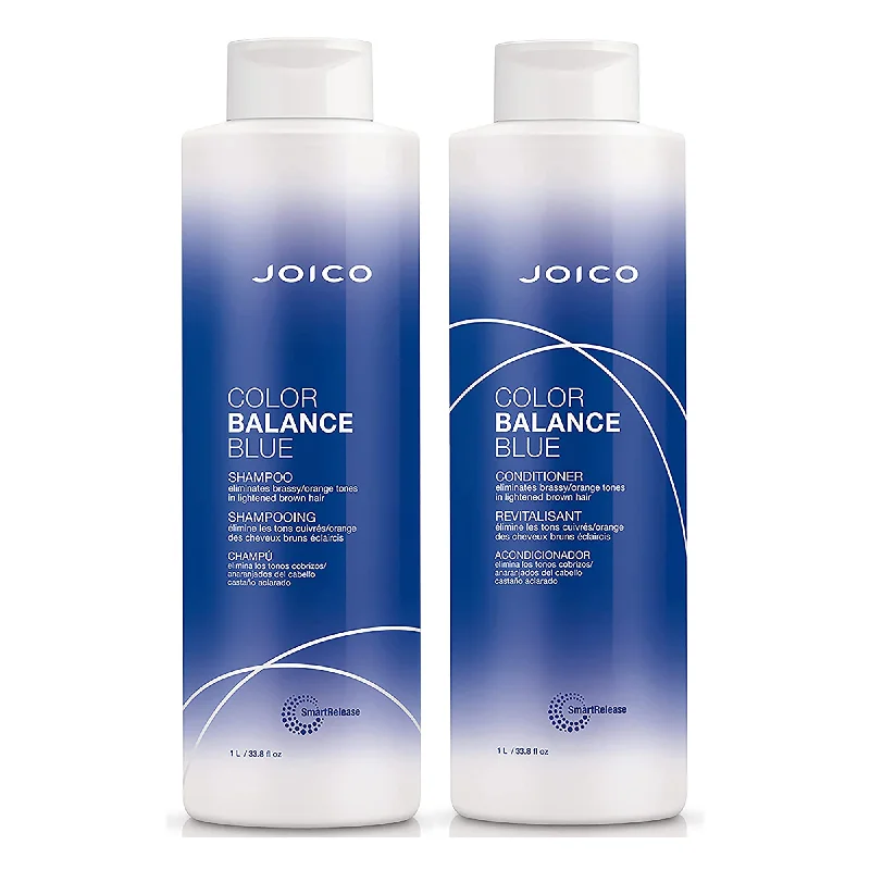 Joico Color Balance Blue Shampoo and Conditioner Liter Duo ($86 Value)