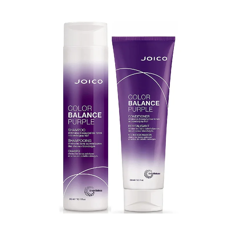 Joico Color Balancing Purple Shampoo 10oz and Conditioner 8.5oz Duo ($47 Value)