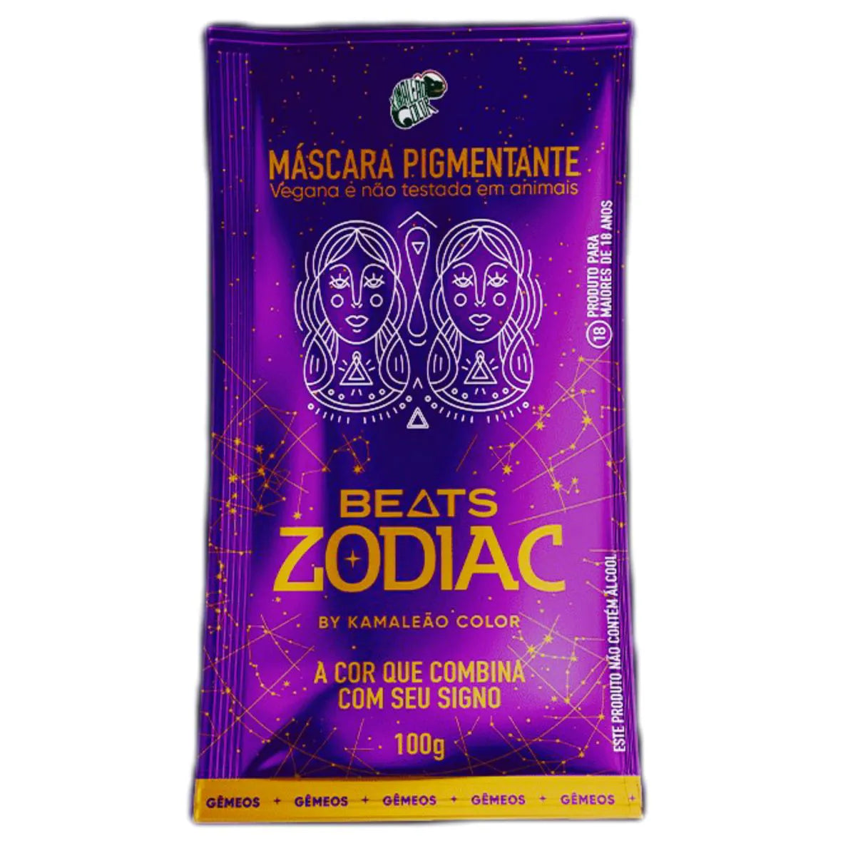 Kamaleão Color Gêmeos Beats Zodiac Pigment Mask 100g / 3.52 fl oz