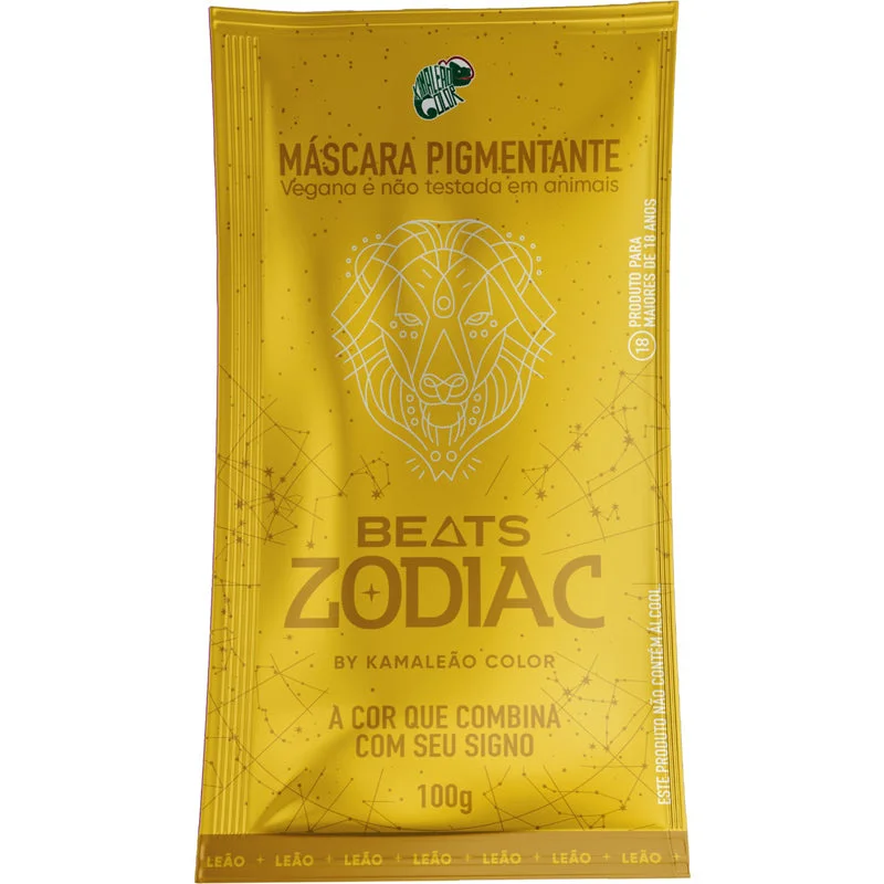 Kamaleão Color Leão Beats Zodiac Pigment Mask 100g / 3.52 fl oz