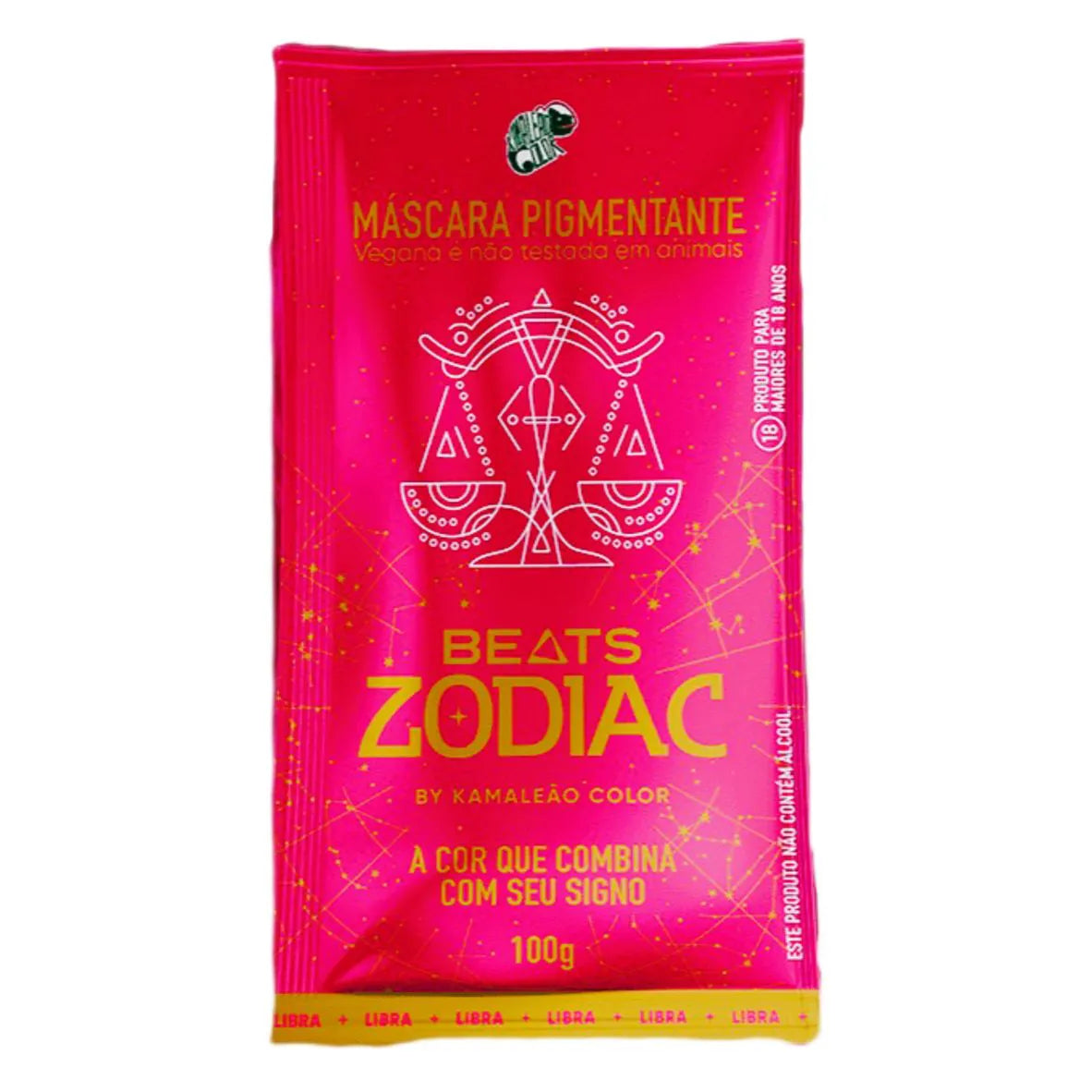 Kamaleão Color Libra Beats Zodiac Pigment Mask 100g / 3.52 fl oz