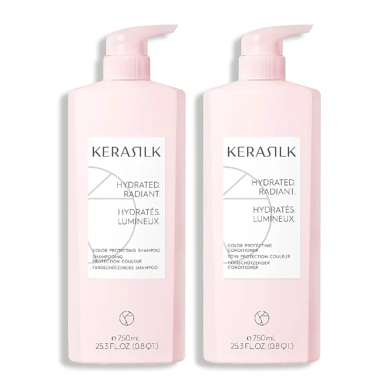 Kerasilk Color Protecting Shampoo and Conditioner Duo - 25oz ($130 Value)