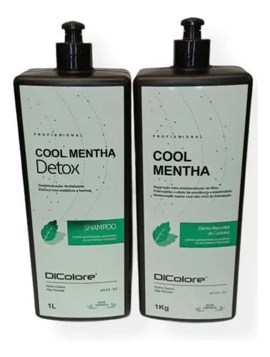 Kit Shampoo Detox E Cream Repository De Carbon Dicolore