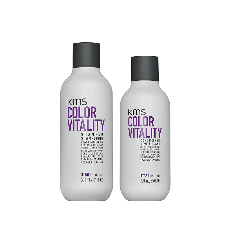 KMS ColorVitality Shampoo 10oz & Conditioner 8oz Duo