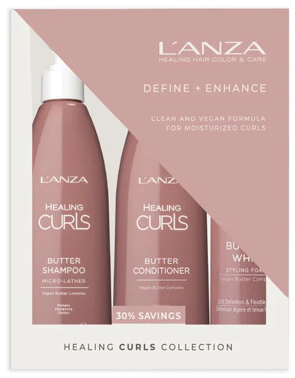 Lanza Healing Curls Holiday Trio