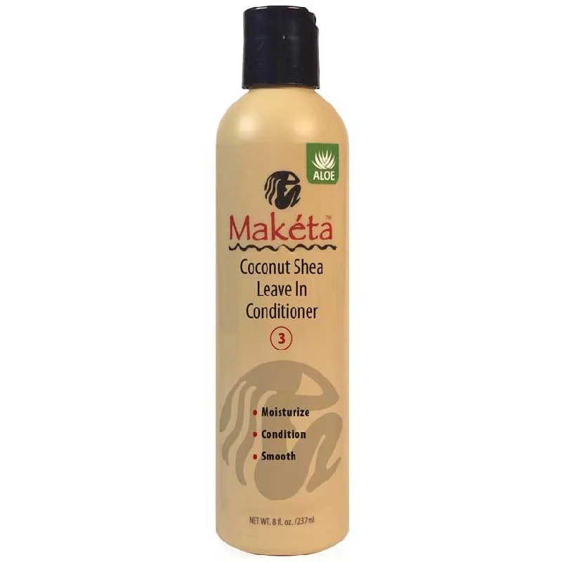 Maketa Coconut Shea Leave In Conditioner Cream 8 Oz