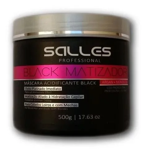 mask Matizadora Black Salles 500 G - Salles