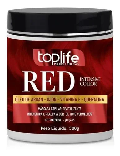 mask Matizadora Red Red 500g Immediate Original - Top Life