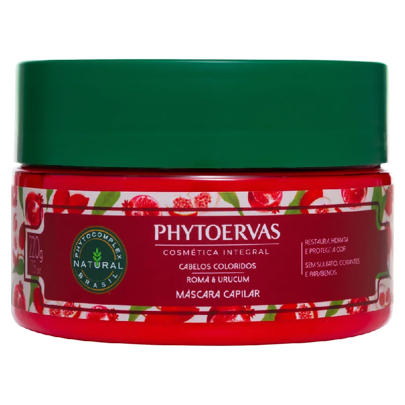 Phytoervas Colorful Pomegranate Hair Mask and Urucum 220g