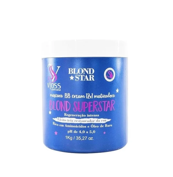 Mask BB Cream 12 in 1 Web Effect Hair Restoration Treatment 1kg - Vloss