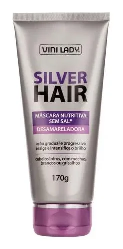 Mask for Treatment Hair Silver Hair 170g Vini Lady