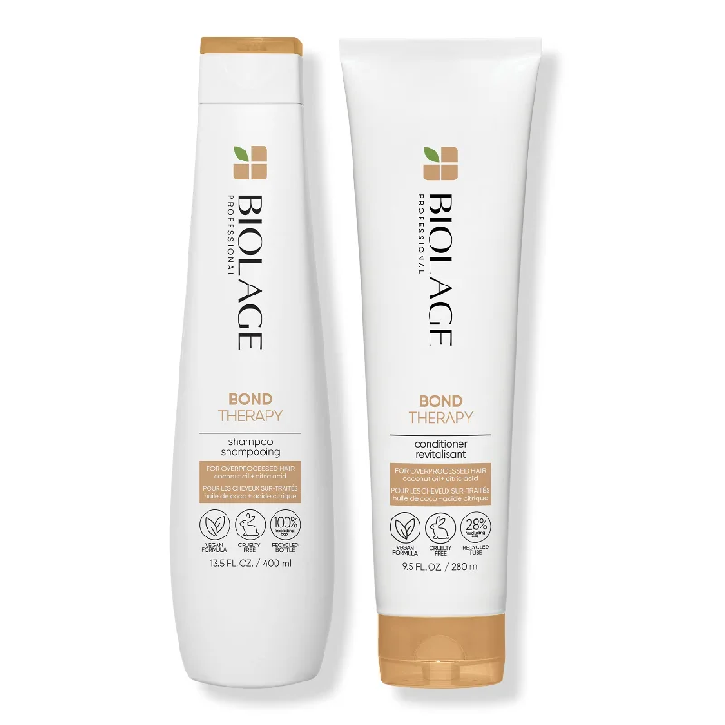 Matrix Biolage Bond Therapy Sulfate-Free Shampoo 13.5oz and Bond Therapy Conditioner 9.5oz Duo ($56 Value)