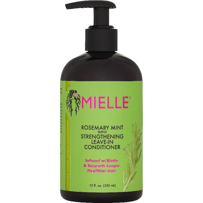 Mielle Organics Rosemary Mint Strengthening Leave-In Conditioner, 12 oz