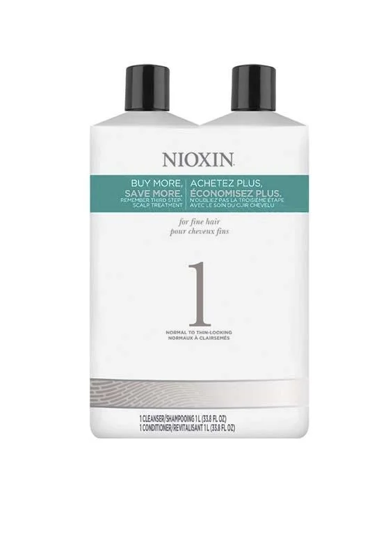 Nioxin System 1 Liter Duo