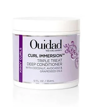 Ouidad Curl Immersion Triple Treat Deep Conditioner 12 oz