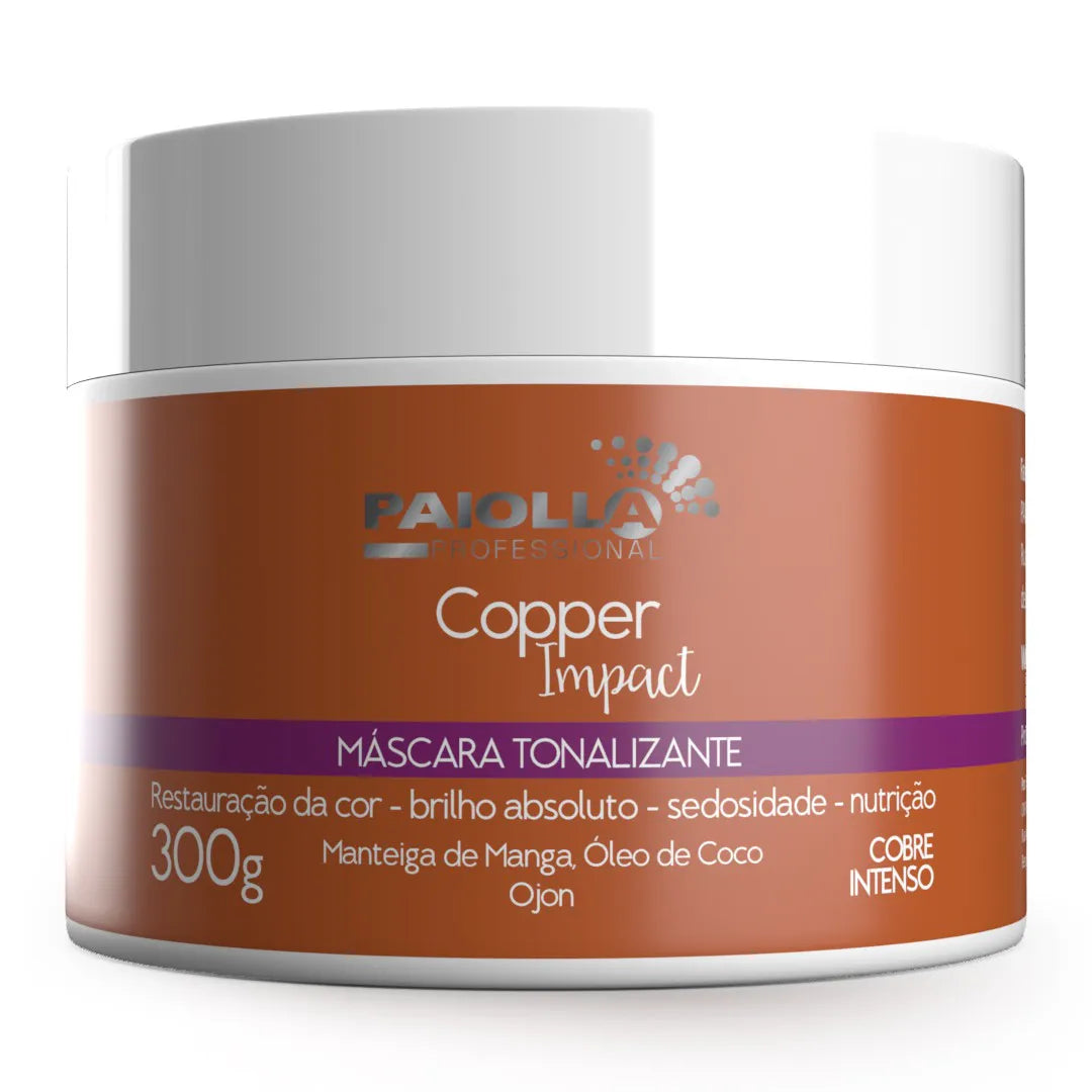 Paiolla Copper Impact Color Mask 300g / 10.58 fl oz