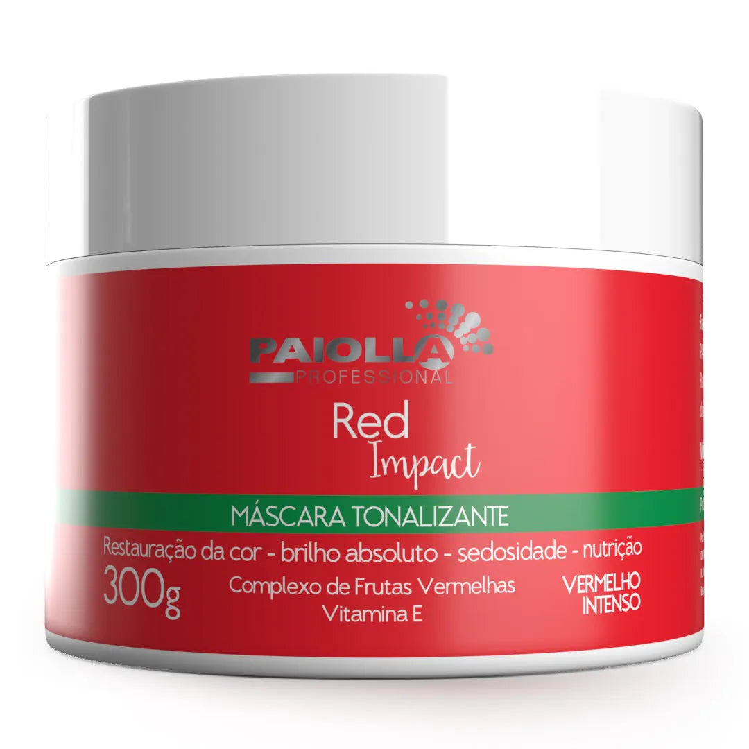 Paiolla Red Impact Color Mask 300g / 10.58 fl oz