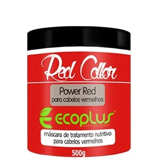 Power Red Color Tinting Nourishing Revitalizing Treatment Mask 500g - Ecoplus