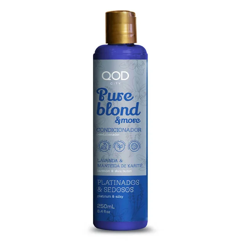 Pure Blond More Conditioner Lavender Shea Butter Hair Treatment 250ML - QOD