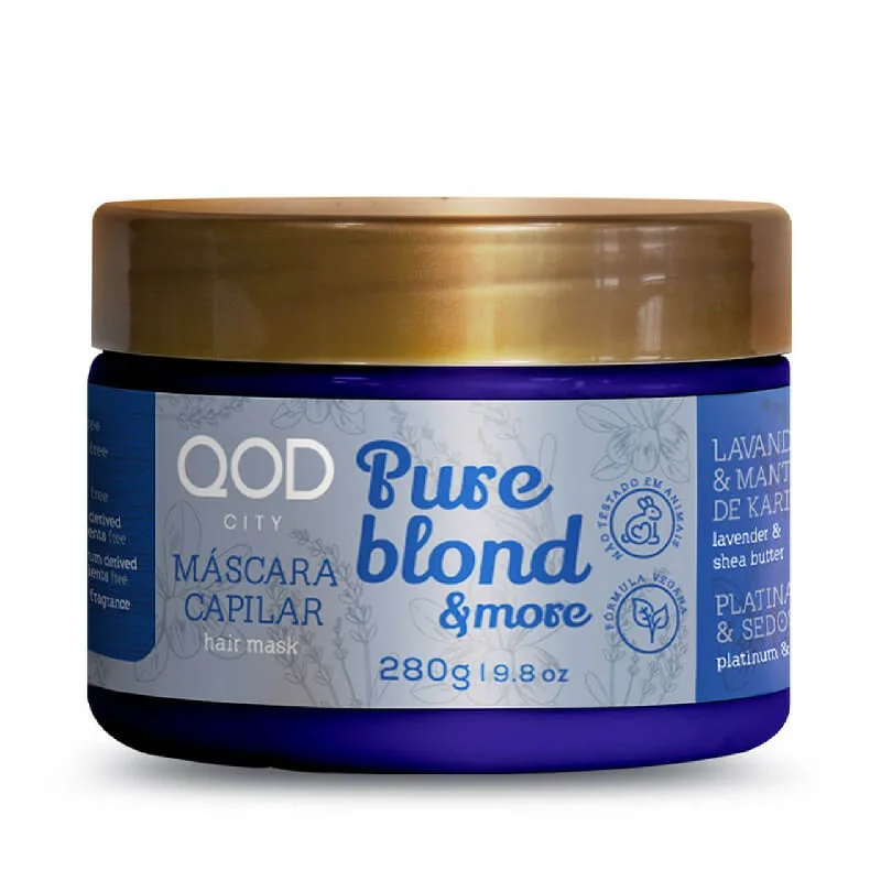 Pure Blond & More Lavender Shea Butter Softness Treatment Mask 280G - QOD