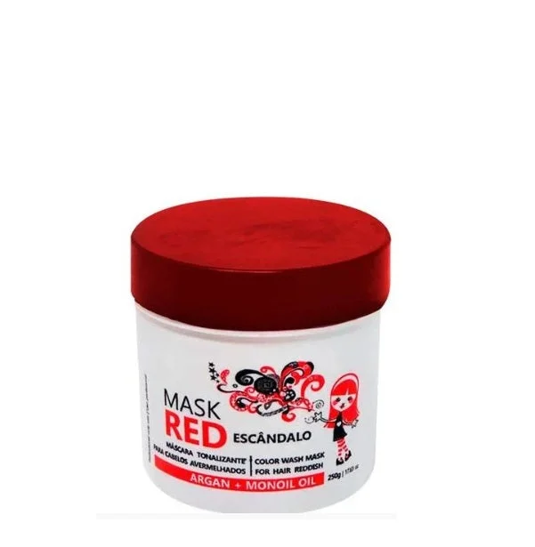 Professional Tinting Red Moisturizing Treatment Mask 250g - Maria Escandalosa