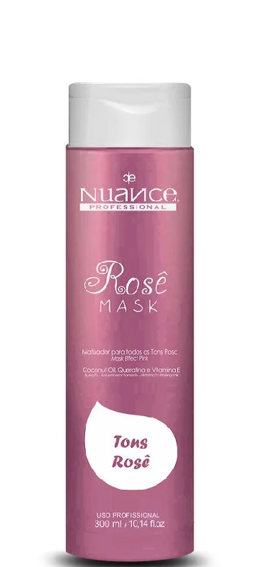 Brazilian Capillary Treatment Rose Hair Mask Shades Pearl Effect 300ml - Nuance