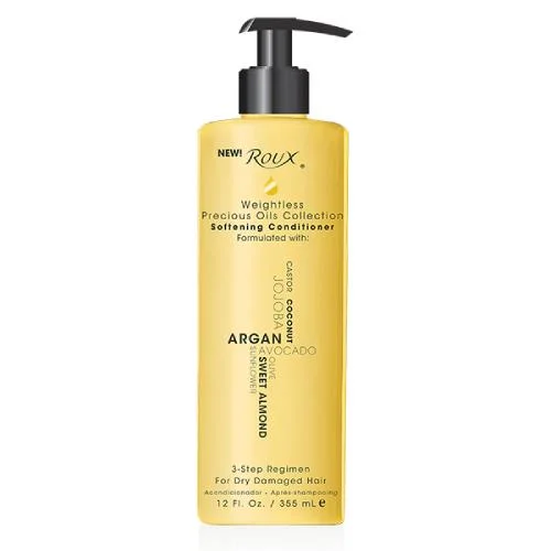 Roux Weightless Precious Oils Softening Conditioner 12 oz