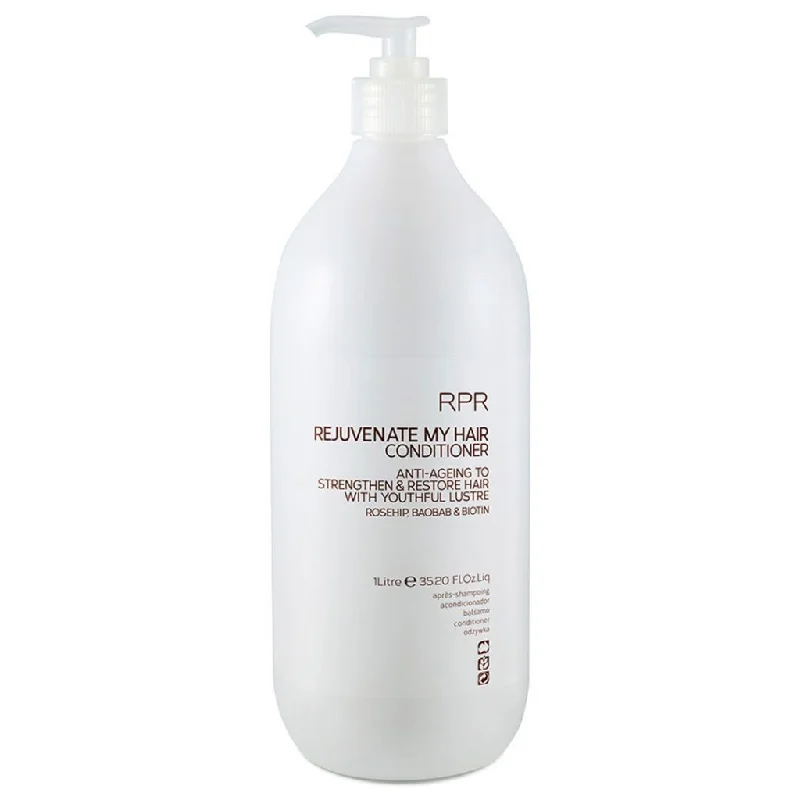 RPR Rejuvenate My Hair Conditioner 1 Litre Anti Ageing Strenghtens & Restores Hair