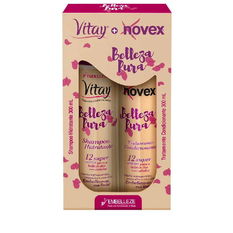 Novex Shampoo And Conditioner And Bellezapura Kit