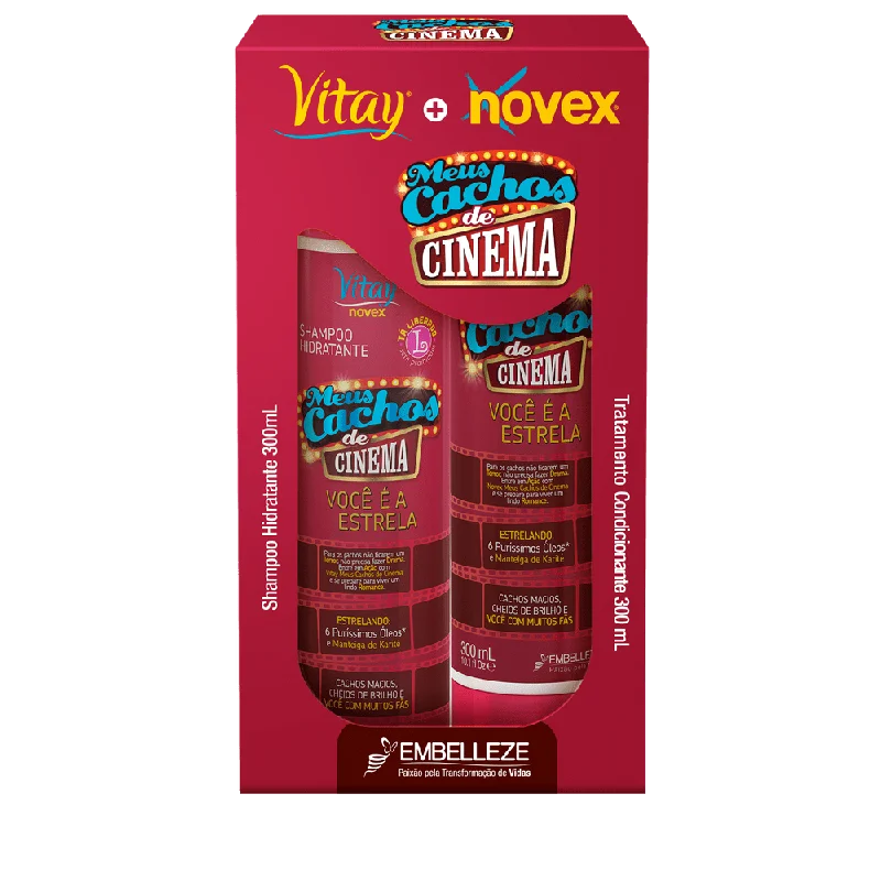 Novex Shampoo And Conditioner And My Movie Curls Kit